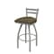 Holland Bar Stool Co 30" Low Back Swivel Bar Stool, Nickel Finish, Graph Cork Seat 41130AN017 - alternate 1